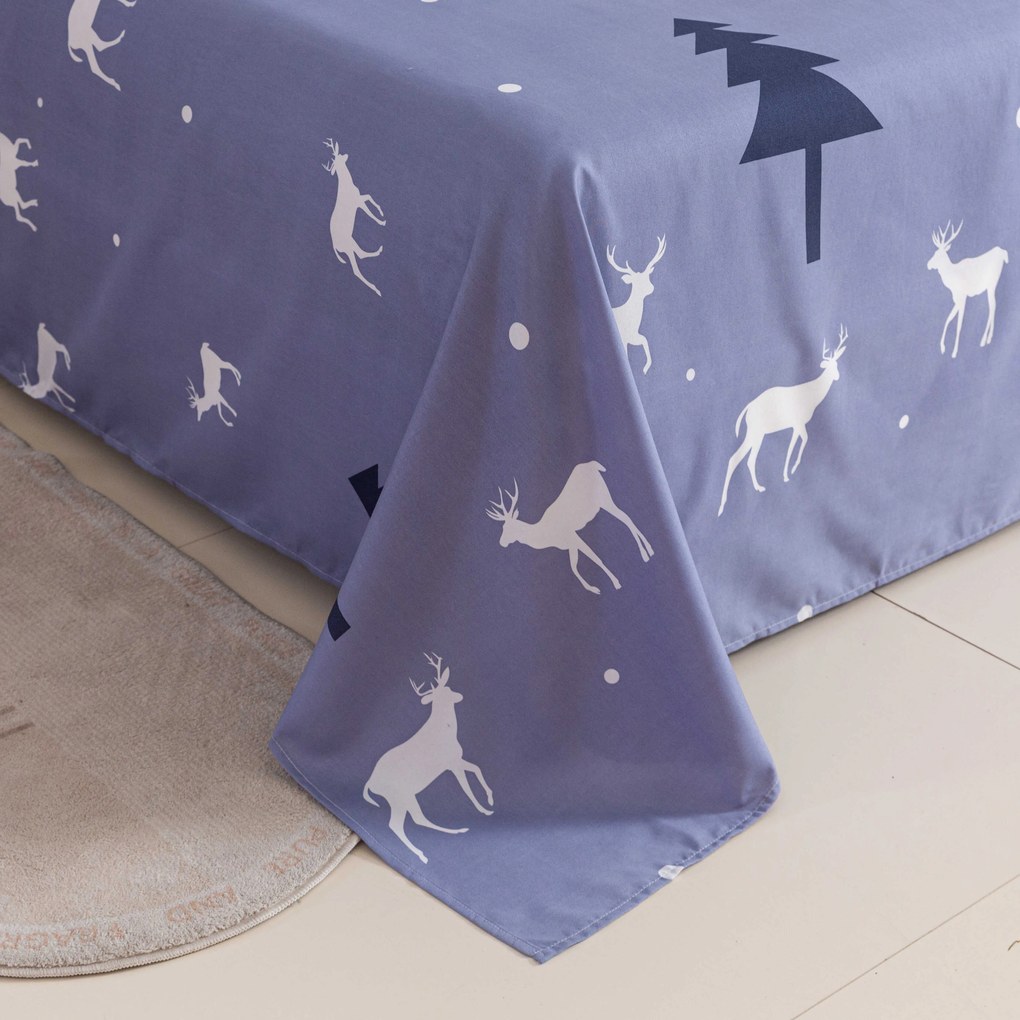 DEER AND TREE lepedő és párnahuzat Méret: 50 x 70 cm | 140 x 240 cm