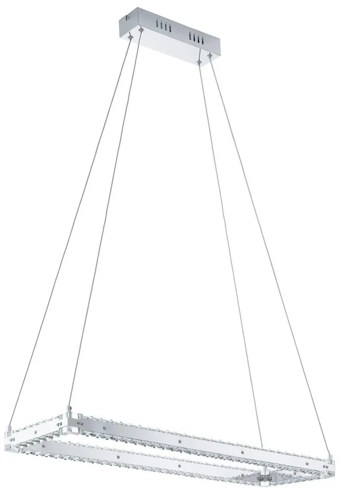 Eglo 31669 - LED Függeszték VARRAZO LED/17W/230V