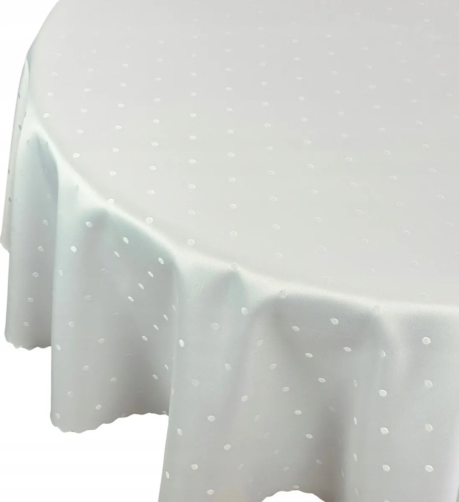 Abrosz Foltálló Fehér Pöttyös Esküvői áldozás Kerék átm. 150 cm