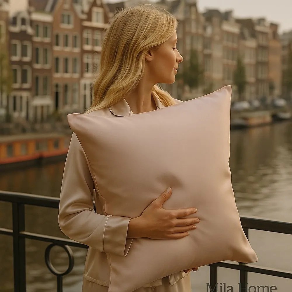 Selyem párnahuzat 60x70 cm Mulberry Silk – Mila Home Luxury