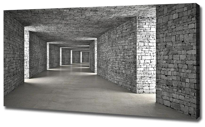 Vászonkép nyomtatás Brick tunnel pl-oc-120x60-f-73658635