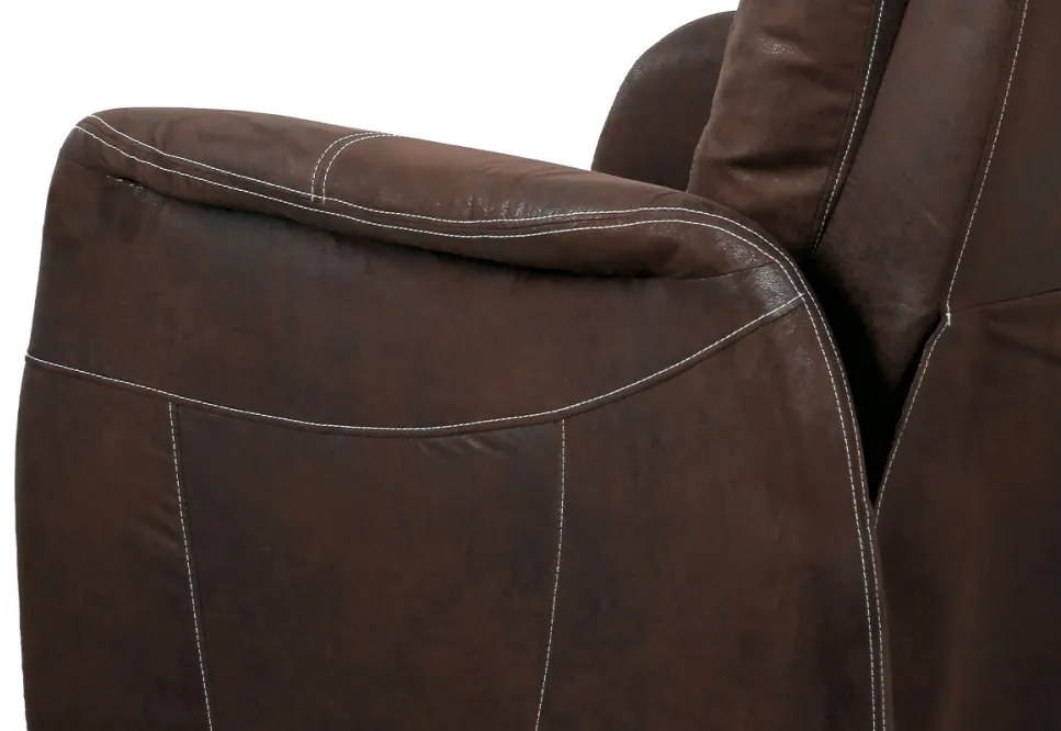 Fotoliu De Relaxare Textil Culoare Maro AK-5040