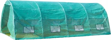 Kerti alagút kerti üvegház 18 m2 6x3 termesztő sátor