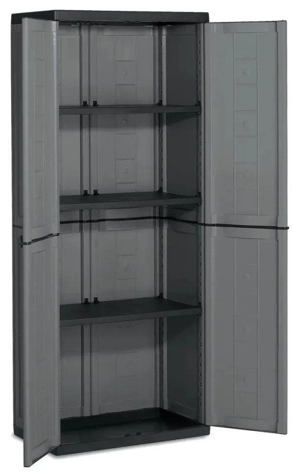 Keter Jolly Utility műanyag szekrény antracitszürke 9734