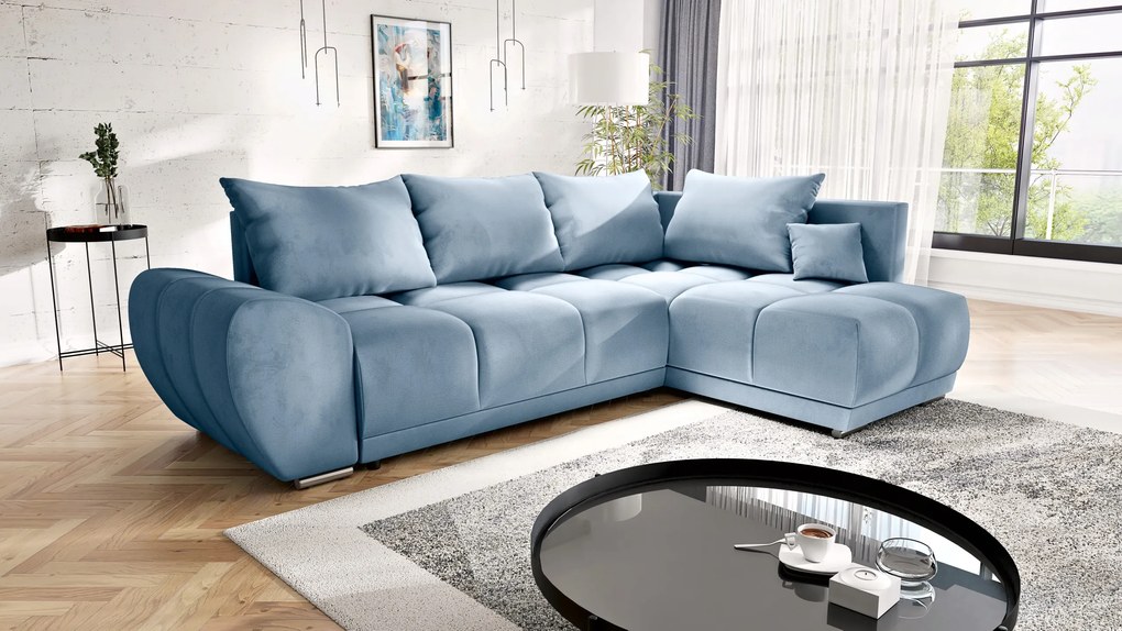 Sarok Összecsukható Alvás Funkció Szaruhártya Nappali Forrest Jobb Oldali Tároló