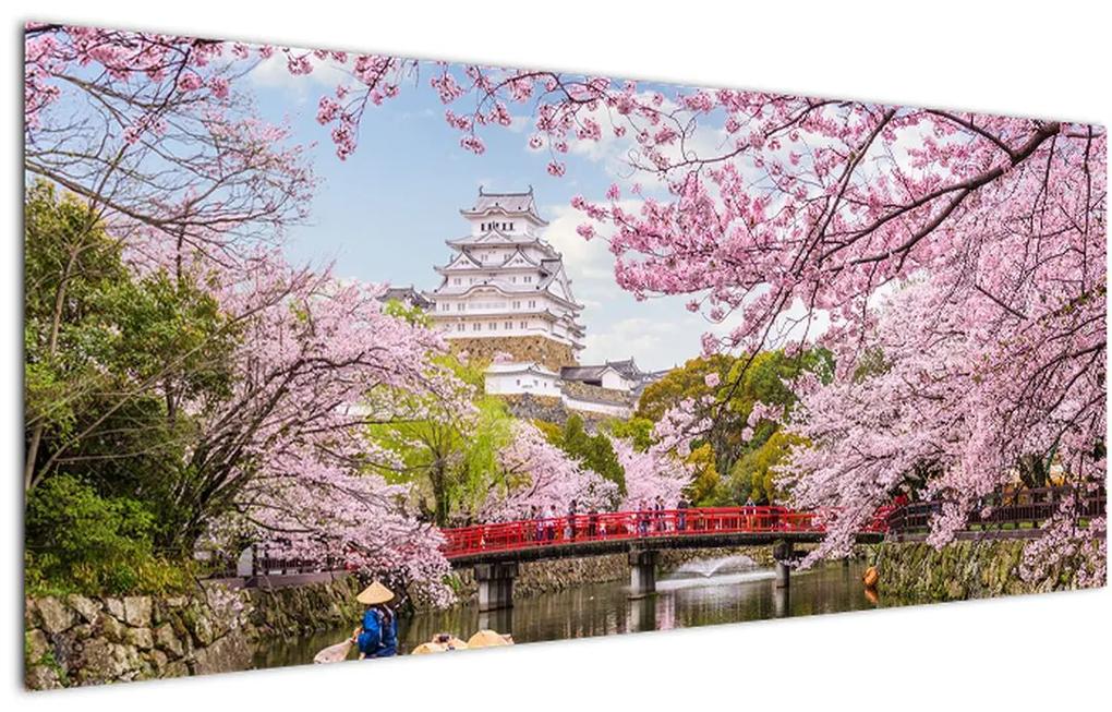 Japán cseresznye képe (120x50 cm)