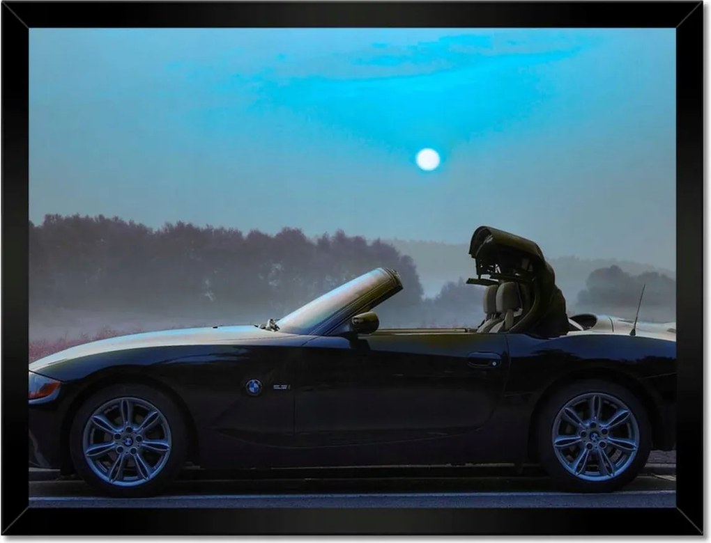 Poszterek keretben 40x30 Bmw Esti idő