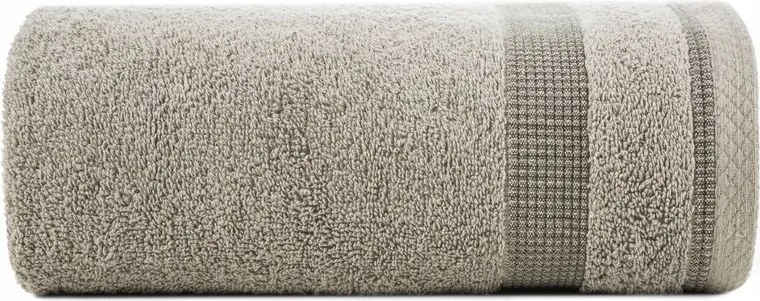 Törölköző 50x90 sötét bézs frottír 500g/m2