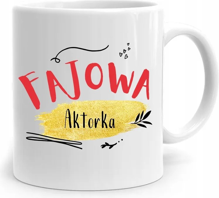 Színésznőnek Születésnapi Ajándék Bögre fényképes nyomtatással