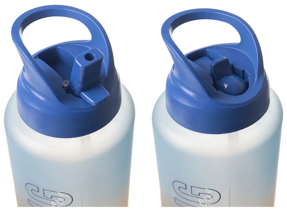 Kék-narancssárga tritán ivópalack 1 l Moly – Orion