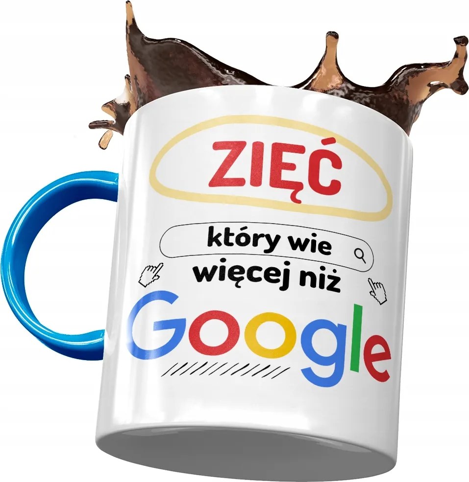 Kék Bögre Vőnek Születésnapra Ajándék Nyomtatott Fotóval