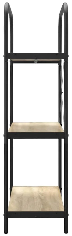 Könyvespolc sonoma tölgy 80 x 30 x 109 cm Faanyag