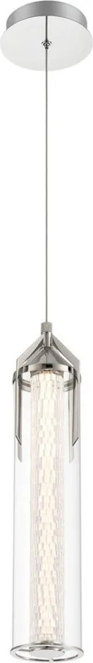 Quintiesse Espada QN-ESPADA-1P-PC Függőlámpa 1x18W/LED 3000K 1064lm IP20