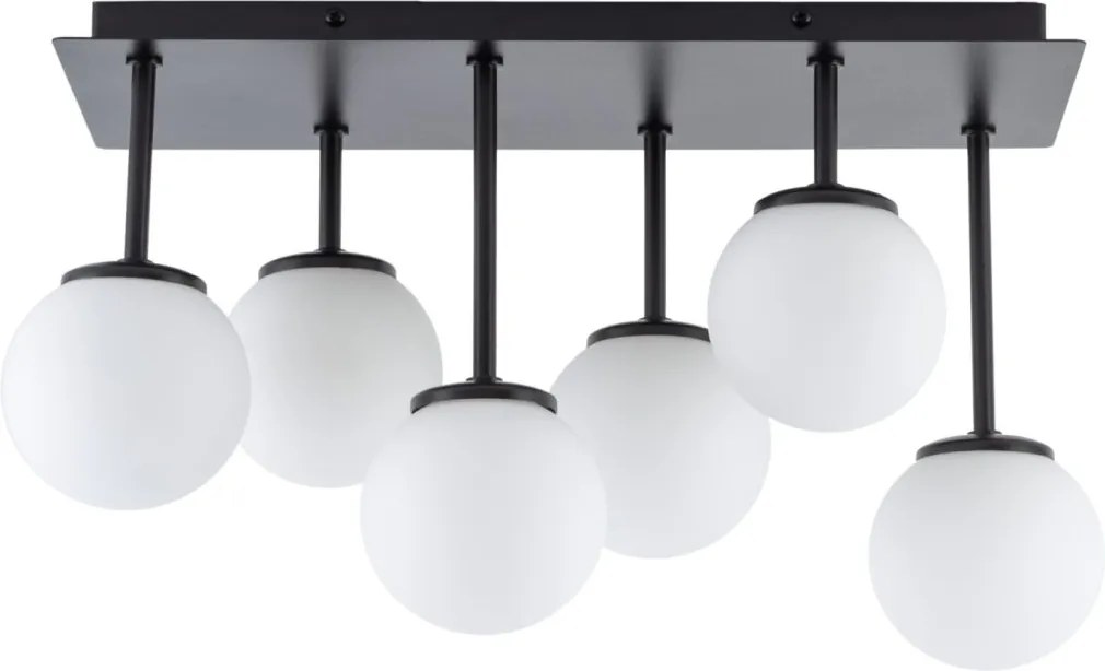 Sigma lighting modern mennyezeti lámpa tulia fehér fekete sig33501