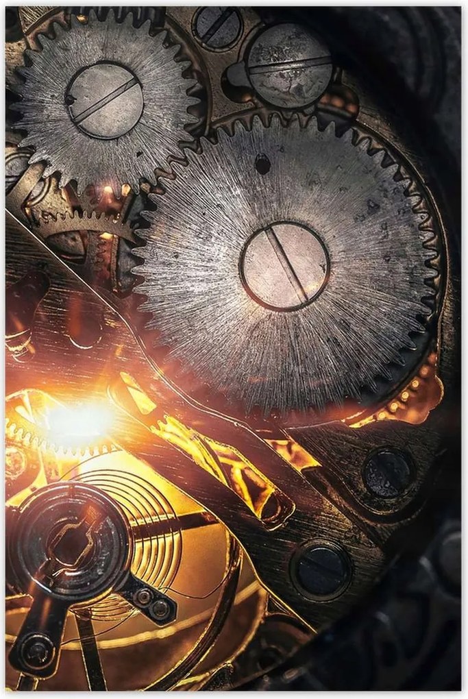 Poszterek 80x120 Módok Óra fogaskerekek