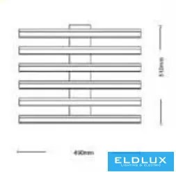 ELDLUX C47-BF Modern LED Mennyezeti Lámpa IP20