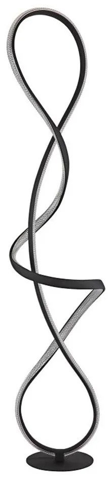 Globo 67341SS - LED Állólámpa SWIRL LED/36W/230V fekete