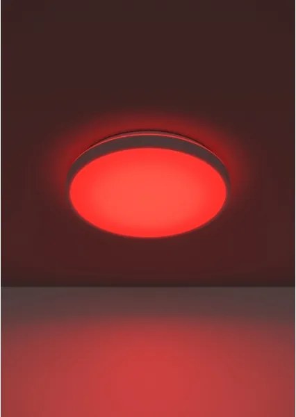 Eglo 300689 - LED RGBW dimmelhető mennyezeti lámpa MONTARELLINO-Z LED/18,5W/230V fehér + távirányító