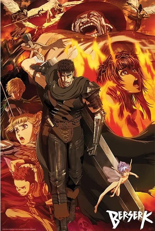 Plakát Berserk - Groupe