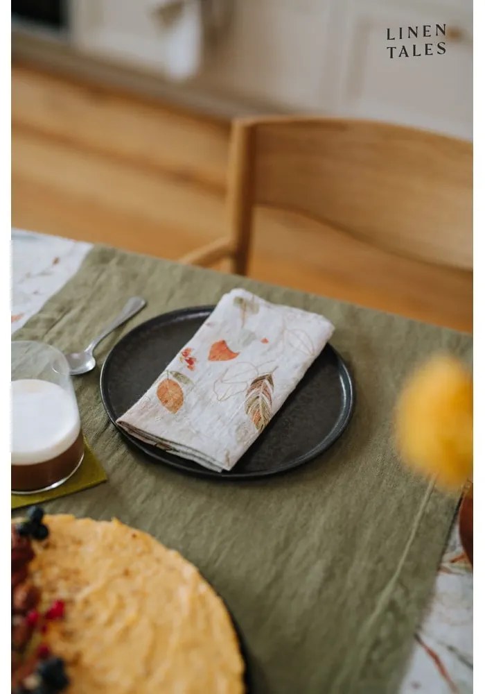 Len asztali futó 40x150 cm – Linen Tales