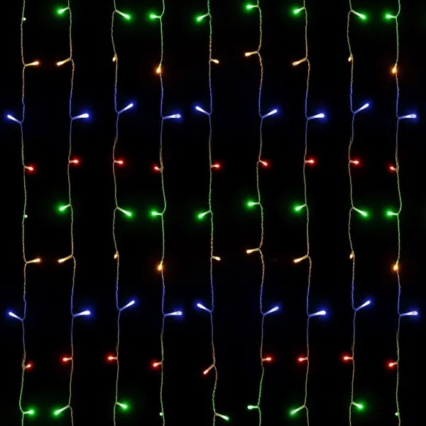 Aigostar - LED RGBY Kültéri karácsonyi fényfüzér 234xLED/3,6W/230V 1,2x1,8m IP44