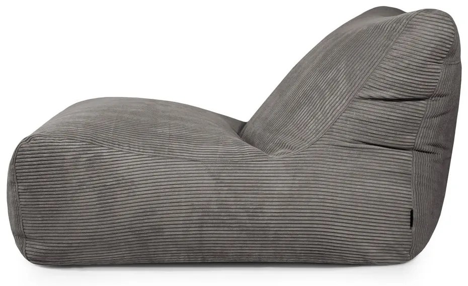 Téglavörös kordbársony babzsákfotel Lounge 100 – SLOWDOWN