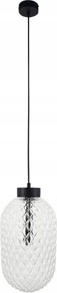 Függő lámpa üveg ovális lámpabúrával Tanpo 5208 Antigo