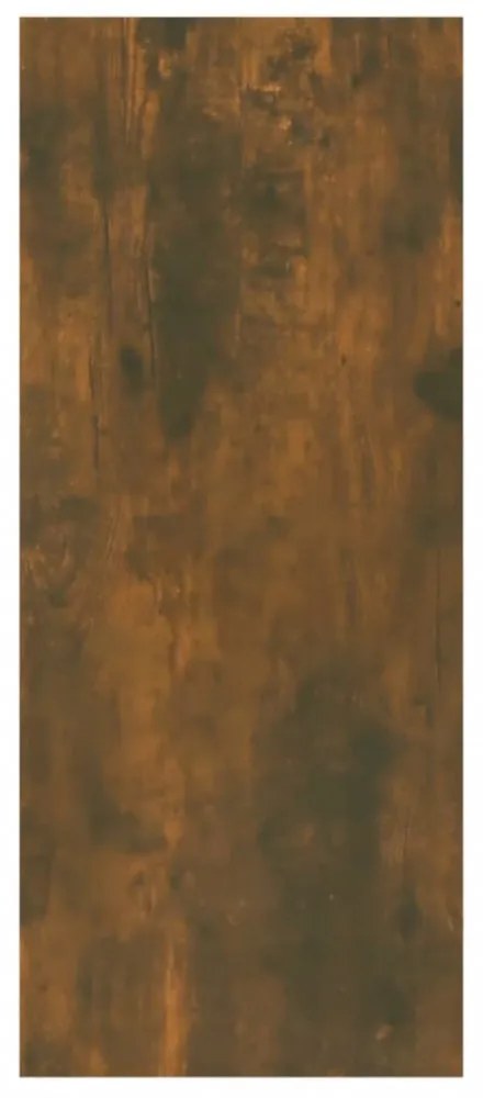 füstös tölgy színű könyvszekrény/térelválasztó 60x30x72 cm