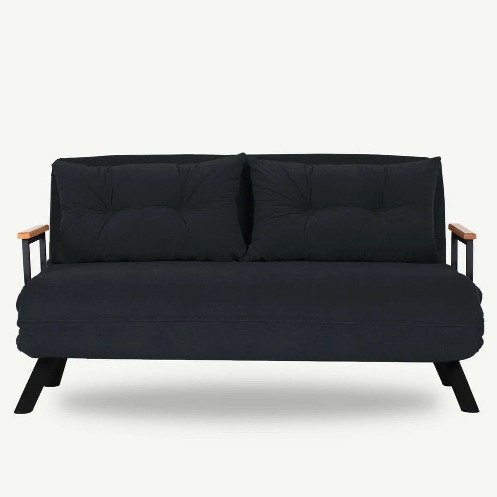 Sando 2 Black kinyitható kanapé