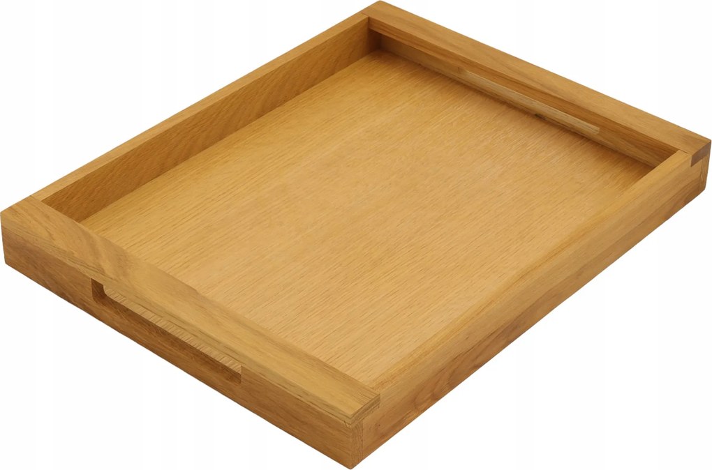Tálaló Tálca Felszolgáló Tálca 45x35cm Tölgy