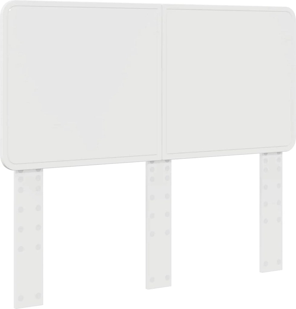 vidaXL Fejtámla Fehér 120 cm Faanyag