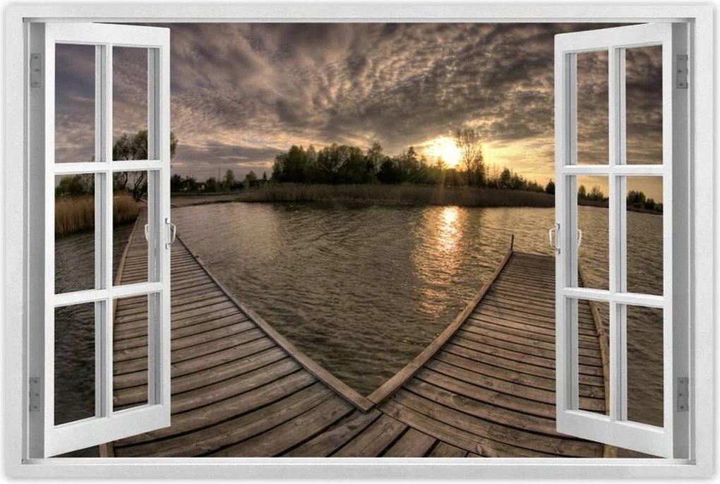 Poszterek 120x80 Híd Dymaczewben