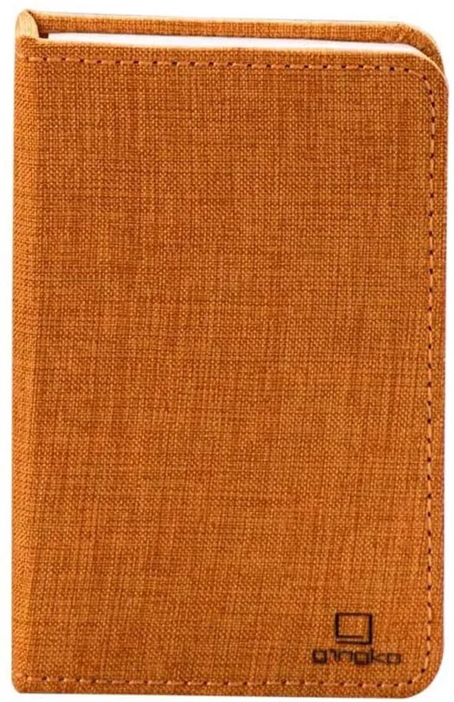 Összecsukható lámpa "Smart Book" mini, narancssárga textil - Gingko