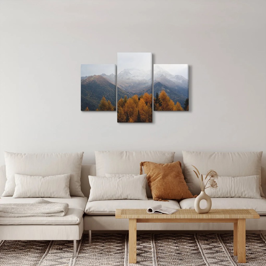 Kép - Kilátás a hegyre (90x60 cm)