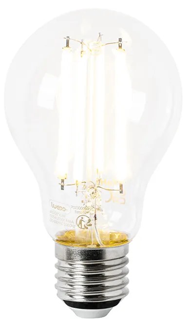 5 db E27 LED izzó szett A60 átlátszó 4,9W 1055lm 2700K