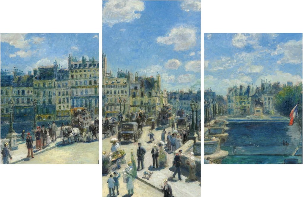Kép - Auguste Renoir, Pont Neuf, Paris, reprodukciók (90x60 cm)