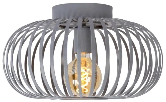 Lucide 78174/40/33 - Mennyezeti lámpa MANUELA 1xE27/60W/230V átm. 39,5 cm szürke