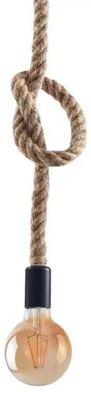 LED Csillár zsinóron ROPE 1xE27/8W/230V