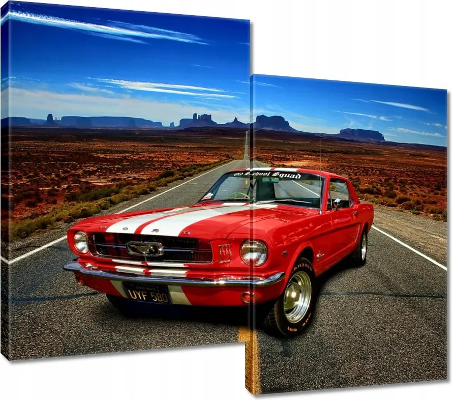 Vászonkép 80x70 Ford Mustang