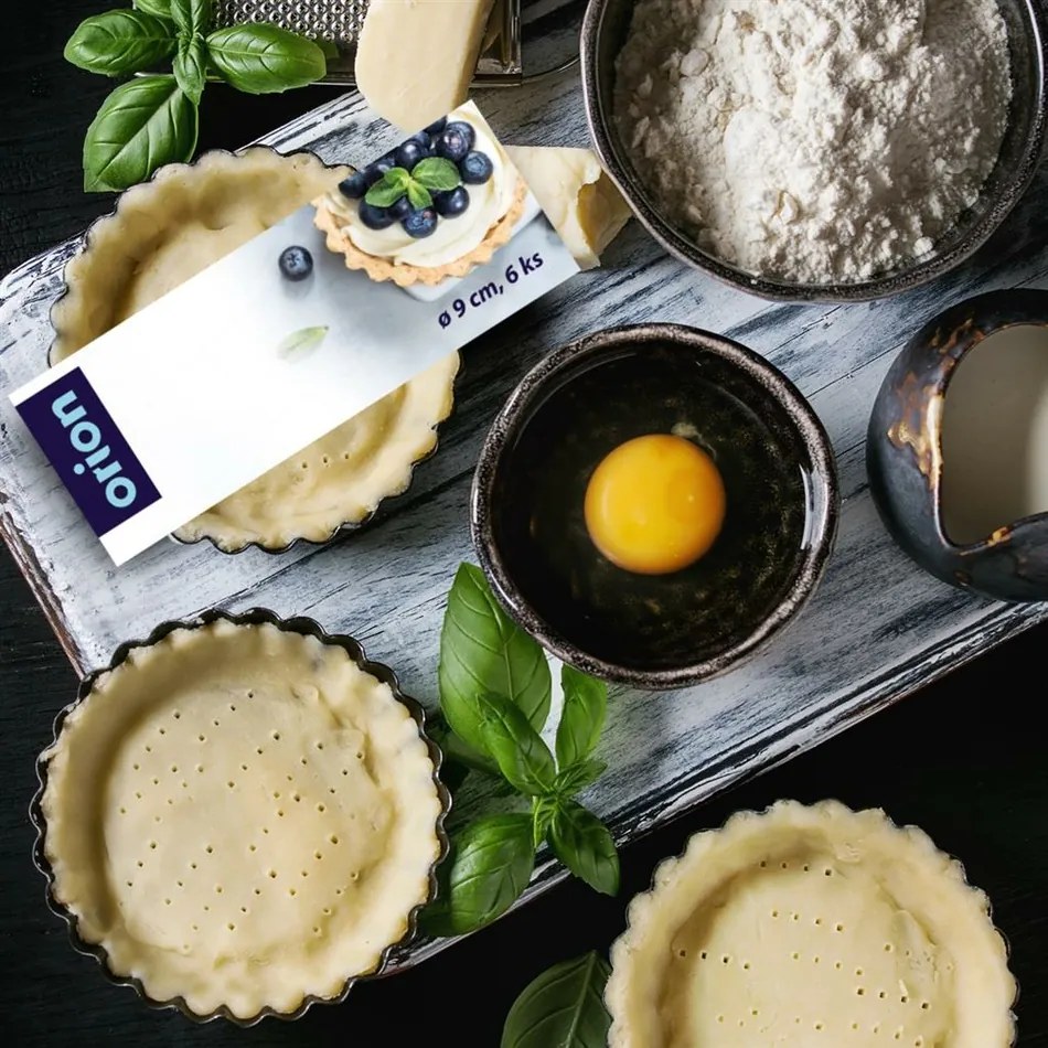 Orion tartlet forma, 9 cm, 6 db-os készlet, S