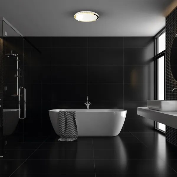 LED Dimmelhető mennyezeti lámpa LAYLA LED/50W/230V 3000/4000/6000K arany + távirányító