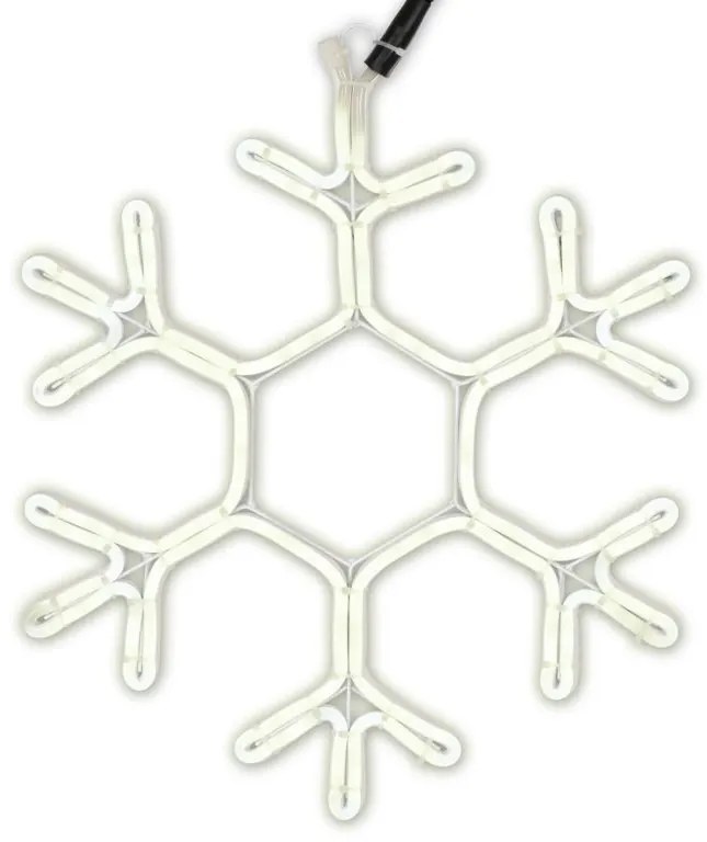 NEXOS Karácsonyi hópehely 40 x 35 cm 360 LED hideg fehér