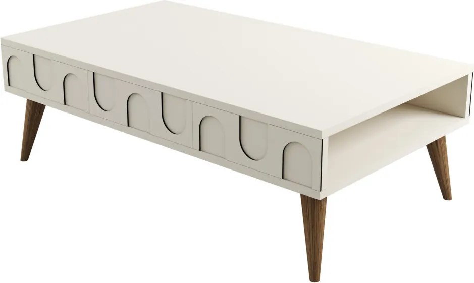 Lyon 34 - Cream, Walnut