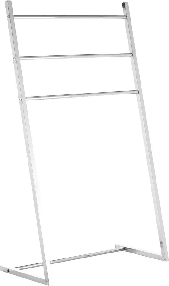Ezüstszínű fém törölközőtartó állvány Dara – Premier Housewares