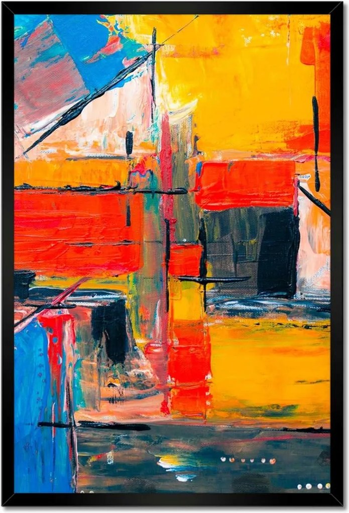 Poszterek keretben 40x60 Absztrakt Earl