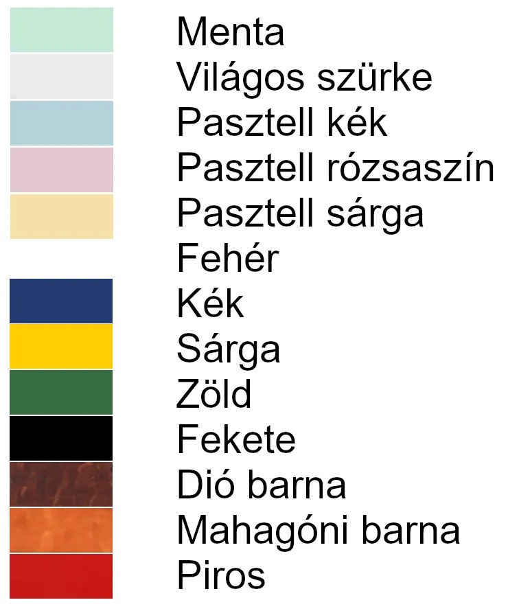 Gyerek felhő polc, 55 cm, előlap nélkül