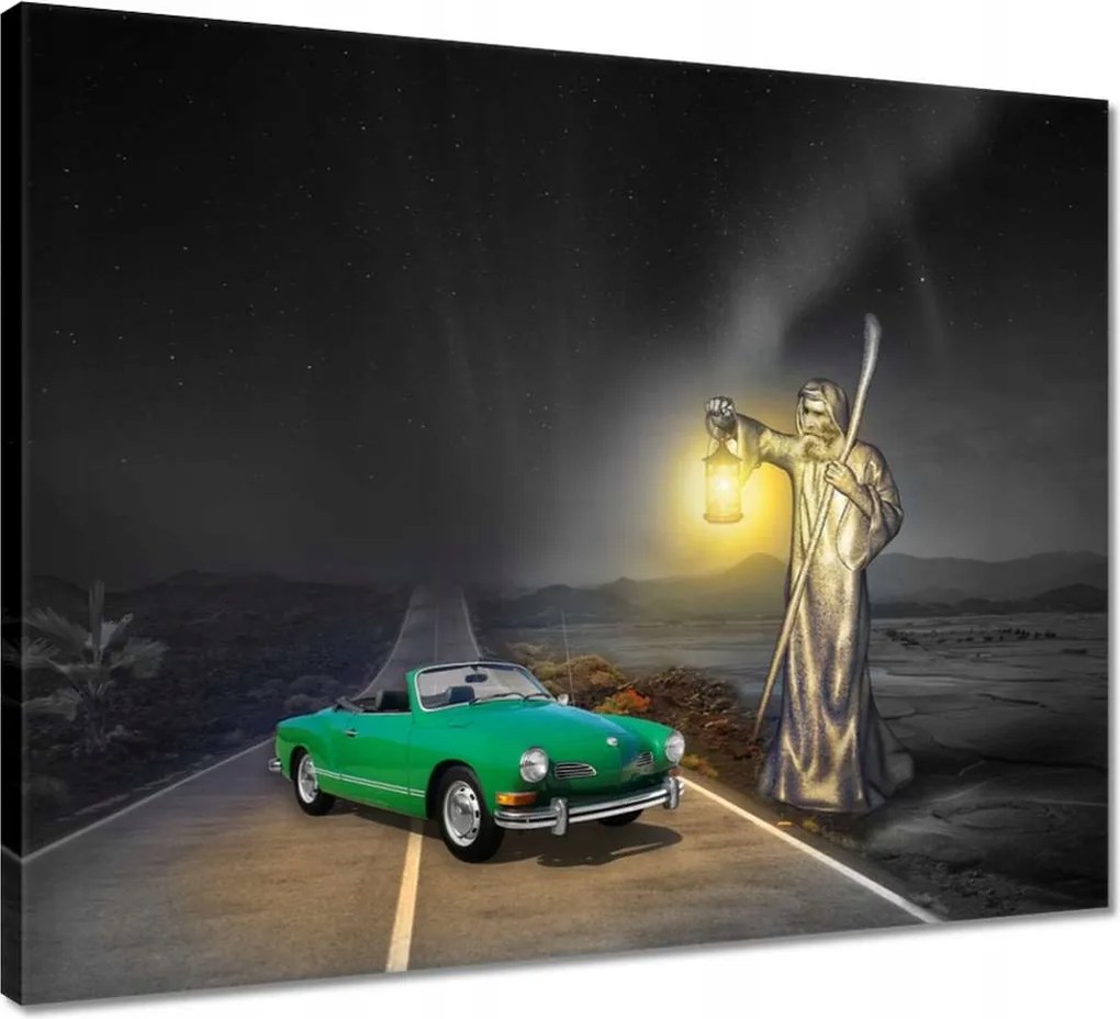 Vászonkép 50x40 Szent Kristóf Vw