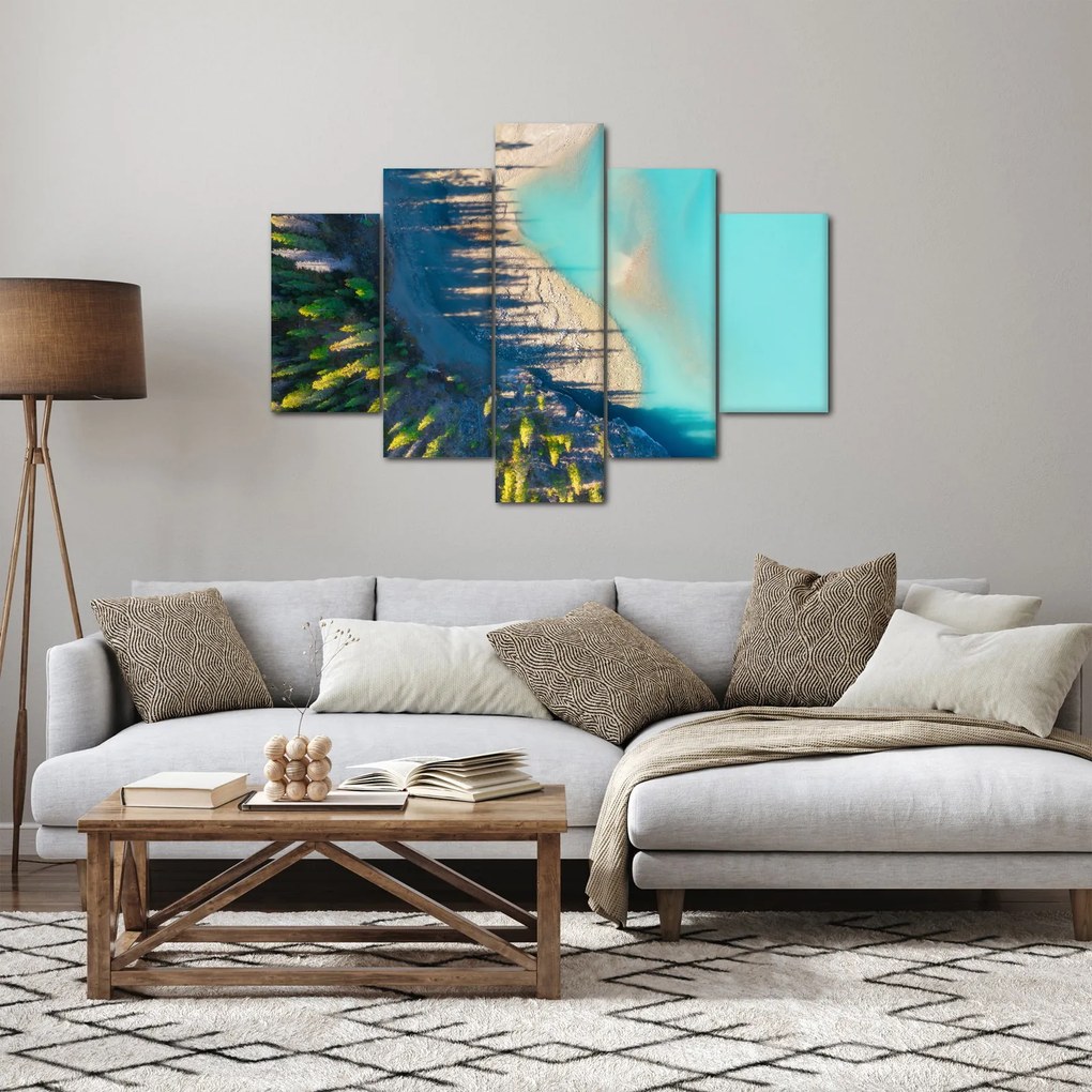 Kép - Kilátás a tóra (150x105 cm)