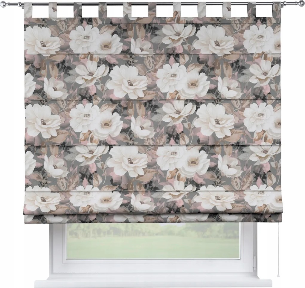 Kész római roló Verona 120x160cm fekete