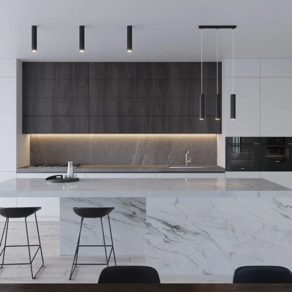 Sollux SL.0436 - Spotlámpa LAGOS 1xGU10/10W/230V fekete